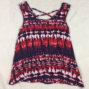 J M Fleurette Sleeveless Tunic Size S